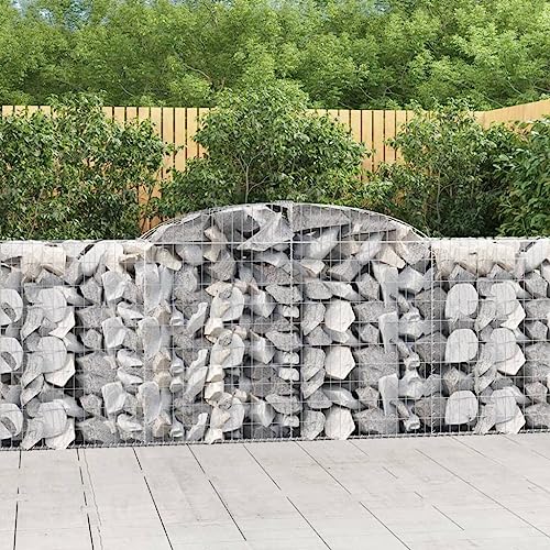 KTHLBRH Gabionen mit Hochbogen pflanzentopf pflanztopf Outdoor for Terrasse Außen 15 STK 300x50x100/120cm Verzinktes Eisen KTHLBRH Gabionen mit Hochbogen pflanzentopf pflanztopf Outdoor for Terrasse Außen 15 STK 300x50x100/120cm Verzinktes Eisen von KTHLBRH