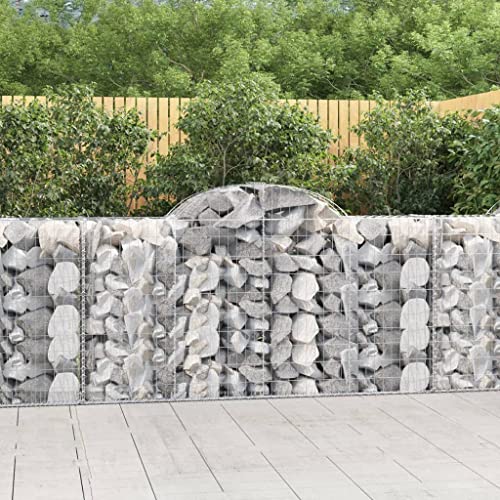 KTHLBRH Gabionen mit Hochbogen pflanzkübel pflanzentopf for Außen Terrasse 15 STK 200x50x100/120cm Verzinktes Eisen KTHLBRH Gabionen mit Hochbogen pflanzkübel pflanzentopf for Außen Terrasse 15 STK 200x50x100/120cm Verzinktes Eisen von KTHLBRH
