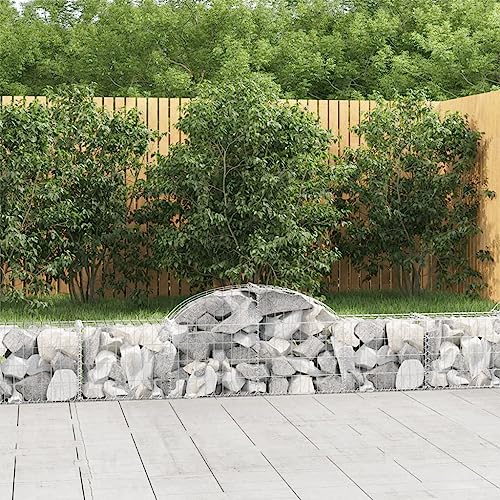 KTHLBRH Gabionen mit Hochbogen pflanzkübel pflanzentopf for Außen Terrasse 25 STK. 200x30x40/60 cm Verzinktes Eisen KTHLBRH Gabionen mit Hochbogen pflanzkübel pflanzentopf for Außen Terrasse 25 STK. 200x30x40/60 cm Verzinktes Eisen von KTHLBRH