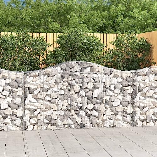 KTHLBRH Gabionen mit Hochbogen pflanztopf Outdoor pflanzkübel for Terrasse Innen 25 STK 200x50x100/120cm Verzinktes Eisen KTHLBRH Gabionen mit Hochbogen pflanztopf Outdoor pflanzkübel for Terrasse Innen 25 STK 200x50x100/120cm Verzinktes Eisen von KTHLBRH