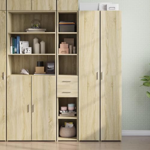KTHLBRH Highboard Sonoma-Eiche sideboards flurschrank for Wohnzimmer Innenraum 30x42,5x185 cm Holzwerkstoff KTHLBRH Highboard Sonoma-Eiche sideboards flurschrank for Wohnzimmer Innenraum 30x42,5x185 cm Holzwerkstoff von KTHLBRH