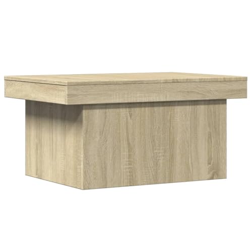 KTHLBRH Kleines Regal Coffee Table Living Room Living Room Table Wohnzimmer Tisch für Couch - Couchtisch Sonoma-Eiche 80x55x40 cm Holzwerkstoff für Küche Balkon Wohnzimmer Garten KTHLBRH Kleines Regal Coffee Table Living Room Living Room Table Wohnzimmer Tisch für Couch - Couchtisch Sonoma-Eiche 80x55x40 cm Holzwerkstoff für Küche Balkon Wohnzimmer Garten von KTHLBRH