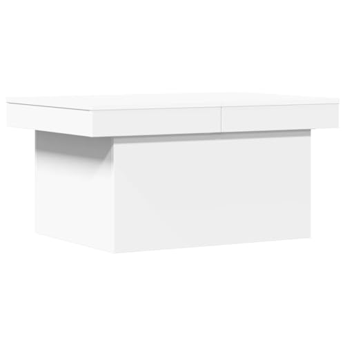 KTHLBRH Kleines Regal Coffee Table Living Room Living Room Table Wohnzimmer Tisch für Couch - Couchtisch Weiß 100x55x40 cm Holzwerkstoff für Küche Balkon Wohnzimmer Garten KTHLBRH Kleines Regal Coffee Table Living Room Living Room Table Wohnzimmer Tisch für Couch - Couchtisch Weiß 100x55x40 cm Holzwerkstoff für Küche Balkon Wohnzimmer Garten von KTHLBRH