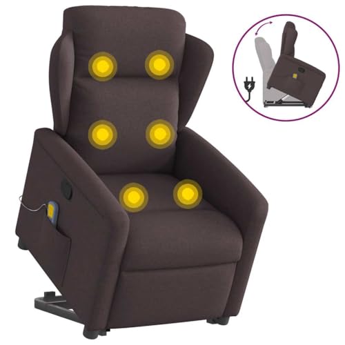KTHLBRH Massagesessel mit Aufstehhilfe Dunkelbraun Stoff Wartezimmerstuhl Wohnzimmersessel für Schlafzimmer Hotel KTHLBRH Massagesessel mit Aufstehhilfe Dunkelbraun Stoff Wartezimmerstuhl Wohnzimmersessel für Schlafzimmer Hotel von KTHLBRH