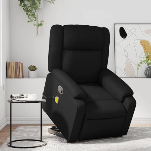 KTHLBRH Massagesessel mit Aufstehhilfe Schwarz Kunstleder Stuhl Wartezimmerstuhl für Küche Wohnzimmer KTHLBRH Massagesessel mit Aufstehhilfe Schwarz Kunstleder Stuhl Wartezimmerstuhl für Küche Wohnzimmer von KTHLBRH