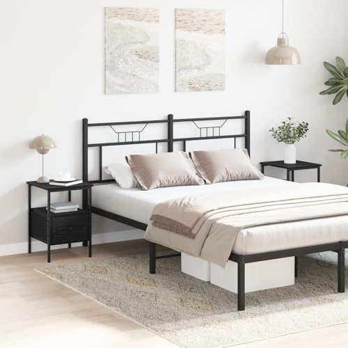 KTHLBRH Nachttisch 2 STK. Schwarz Eiche nachttische nachtschrank for Schlafzimmer Wohnzimmer 34x36x50 cm Holzwerkstoff KTHLBRH Nachttisch 2 STK. Schwarz Eiche nachttische nachtschrank for Schlafzimmer Wohnzimmer 34x36x50 cm Holzwerkstoff von KTHLBRH