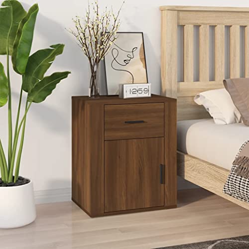 KTHLBRH Nachttisch Braun Eichen-Optik kommode mit schubladen nachtschrank for Schlafzimmer Zimmer 50x36x60 cm Holzwerkstoff KTHLBRH Nachttisch Braun Eichen-Optik kommode mit schubladen nachtschrank for Schlafzimmer Zimmer 50x36x60 cm Holzwerkstoff von KTHLBRH