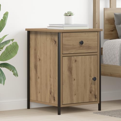 KTHLBRH Nachttisch Eichenholz nachtschrank nachttisch for Schlafzimmer Wohnzimmer 40x42x60 cm Holzwerkstoff KTHLBRH Nachttisch Eichenholz nachtschrank nachttisch for Schlafzimmer Wohnzimmer 40x42x60 cm Holzwerkstoff von KTHLBRH
