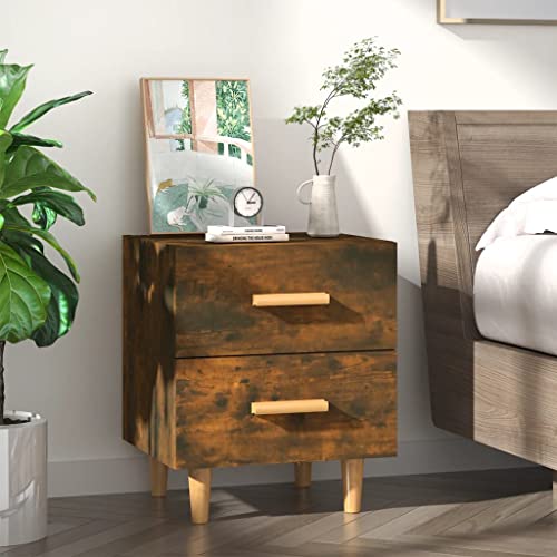 KTHLBRH Nachttisch Räuchereiche nachttisch badschrank schmal for Schlafzimmer Zimmer 40x35x47,5 cm KTHLBRH Nachttisch Räuchereiche nachttisch badschrank schmal for Schlafzimmer Zimmer 40x35x47,5 cm von KTHLBRH
