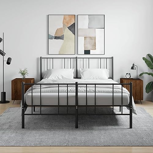 KTHLBRH Nachttische 2 STK. Braun Eichen-Optik nachtschrank kommode mit schubladen for Wohnzimmer Zimmer 40x40x50 cm Holzwerkstoff von KTHLBRH