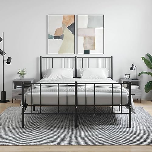 KTHLBRH Nachttische 2 STK. Grau Sonoma kommode mit schubladen beistelltisch for Schlafzimmer Zimmer 40x35x47,5 cm Holzwerkstoff KTHLBRH Nachttische 2 STK. Grau Sonoma kommode mit schubladen beistelltisch for Schlafzimmer Zimmer 40x35x47,5 cm Holzwerkstoff von KTHLBRH
