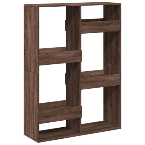 KTHLBRH Regal Abstellkammer Küchenregal Bücherschrank Aufbewahrungsregal - Bücherregal Braun Eichen-Optik 100x33x135 cm Holzwerkstoff für Küche Zimmer Outdoor Büro KTHLBRH Regal Abstellkammer Küchenregal Bücherschrank Aufbewahrungsregal - Bücherregal Braun Eichen-Optik 100x33x135 cm Holzwerkstoff für Küche Zimmer Outdoor Büro von KTHLBRH