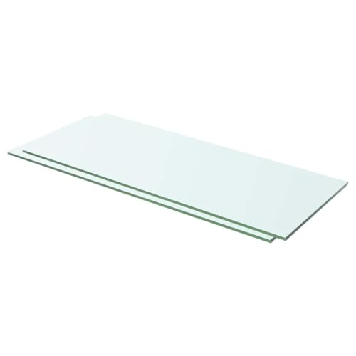 KTHLBRH Regalböden 2 STK. Glas Transparent Wohnzimmerregal Hängeregal für Büro Küche 60x20 cm KTHLBRH Regalböden 2 STK. Glas Transparent Wohnzimmerregal Hängeregal für Büro Küche 60x20 cm von KTHLBRH