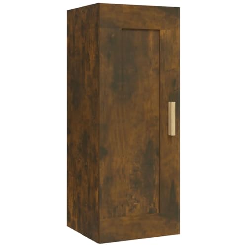 KTHLBRH Regale für Wände Badezimmer Regal Book Shelf Wandregal Küche - Wandschrank Räuchereiche 35x34x90 cm Holzwerkstoff für Küchen Schlafzimmer Wohnzimmer Büro KTHLBRH Regale für Wände Badezimmer Regal Book Shelf Wandregal Küche - Wandschrank Räuchereiche 35x34x90 cm Holzwerkstoff für Küchen Schlafzimmer Wohnzimmer Büro von KTHLBRH
