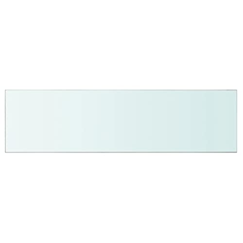 KTHLBRH Regale für Wände Schweberegale Regale Wand Regalbrett - Regalboden Glas Transparent 110 cm x 30 cm für Büro Wohnzimmer Balkon Küchen von KTHLBRH