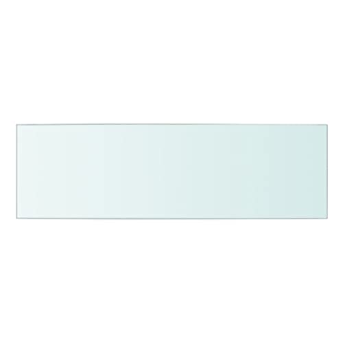 KTHLBRH Regale für Wände Schweberegale Regale Wand Regalbrett - Regalboden Glas Transparent 50x15 cm für Büro Wohnzimmer Balkon Küchen von KTHLBRH