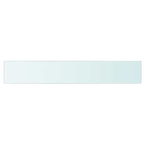 KTHLBRH Regale für Wände Schweberegale Regale Wand Regalbrett - Regalboden Glas Transparent 90x15 cm für Büro Wohnzimmer Balkon Küchen von KTHLBRH