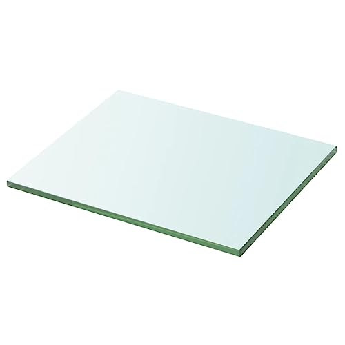 KTHLBRH Regale für Wände Schweberegale Regale Wand Regalbrett - Regalböden 2 STK. Glas Transparent 20x20 cm für Büro Wohnzimmer Balkon Küchen KTHLBRH Regale für Wände Schweberegale Regale Wand Regalbrett - Regalböden 2 STK. Glas Transparent 20x20 cm für Büro Wohnzimmer Balkon Küchen von KTHLBRH
