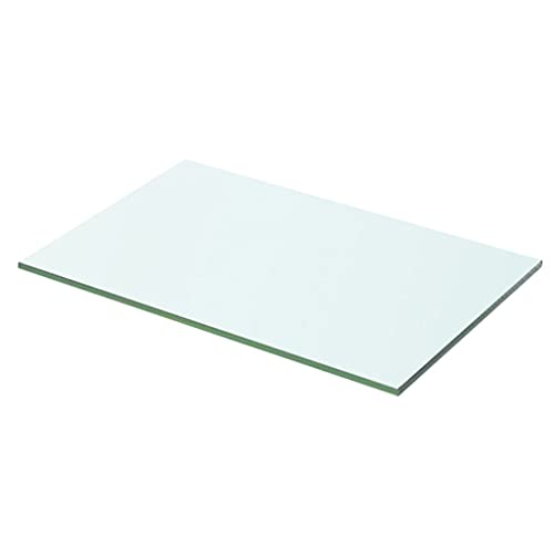KTHLBRH Regale für Wände Schweberegale Regale Wand Regalbrett - Regalböden 2 STK. Glas Transparent 50x25 cm für Büro Wohnzimmer Balkon Küchen von KTHLBRH