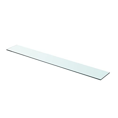 KTHLBRH Regale für Wände Schweberegale Regale Wand Regalbrett - Regalböden 2 STK. Glas Transparent 90 x 12 cm für Büro Wohnzimmer Balkon Küchen KTHLBRH Regale für Wände Schweberegale Regale Wand Regalbrett - Regalböden 2 STK. Glas Transparent 90 x 12 cm für Büro Wohnzimmer Balkon Küchen von KTHLBRH