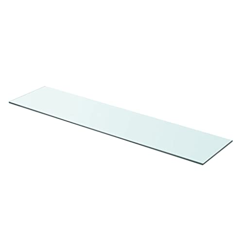 KTHLBRH Regale für Wände Schweberegale Regale Wand Regalbrett - Regalböden 2 STK. Glas Transparent 90x20 cm für Büro Wohnzimmer Balkon Küchen von KTHLBRH