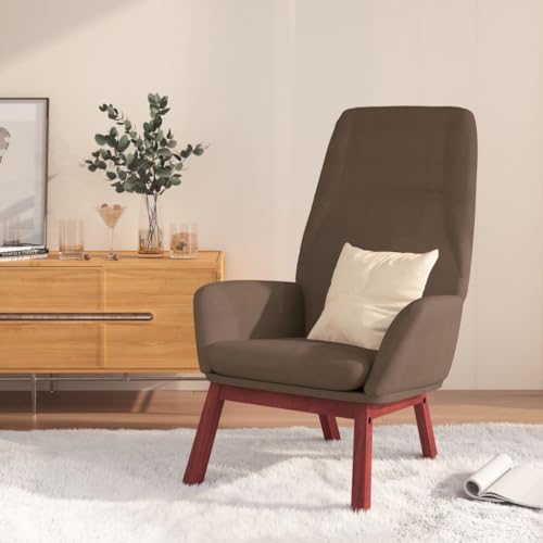 KTHLBRH Relaxsessel Taupe Stoff Wohnzimmersessel Sitzmöbel für Schlafzimmer Küche KTHLBRH Relaxsessel Taupe Stoff Wohnzimmersessel Sitzmöbel für Schlafzimmer Küche von KTHLBRH