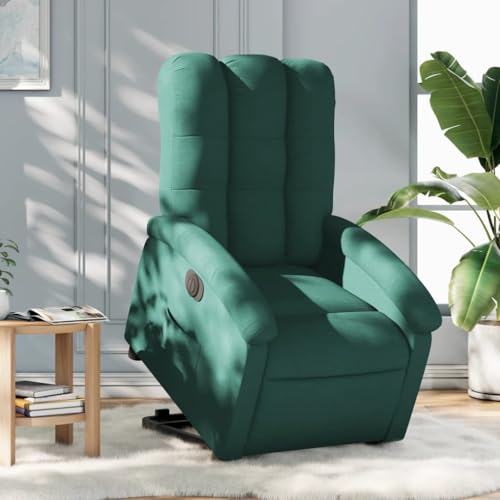 KTHLBRH Relaxsessel mit Aufstehhilfe Elektrisch Dunkelgrün Stoff Wohnzimmerstuhl Sitzmöbel für Schlafzimmer Büro KTHLBRH Relaxsessel mit Aufstehhilfe Elektrisch Dunkelgrün Stoff Wohnzimmerstuhl Sitzmöbel für Schlafzimmer Büro von KTHLBRH