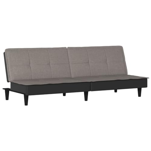 KTHLBRH Schlafsofa Taupe Stoff Wohnzimmersofa Büro-Sofa Schlafzimmersofa Lounge-Sofa fürs Wohnzimmer,Schlafzimmer,Gästezimmer von KTHLBRH
