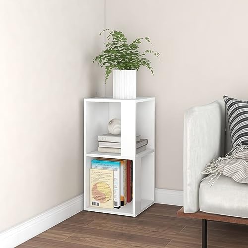 KTHLBRH Schließfach Schubladenschrank Schrank Schlafzimmer Eckregal Weiß 33x33x67 cm Holzwerkstoff von KTHLBRH