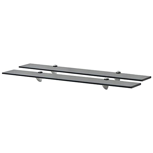 KTHLBRH Schweberegale 2 STK. Glas Hängeregal Dekoratives Wandregal für Küche Schlafzimmer 80x10 cm 8 mm KTHLBRH Schweberegale 2 STK. Glas Hängeregal Dekoratives Wandregal für Küche Schlafzimmer 80x10 cm 8 mm von KTHLBRH