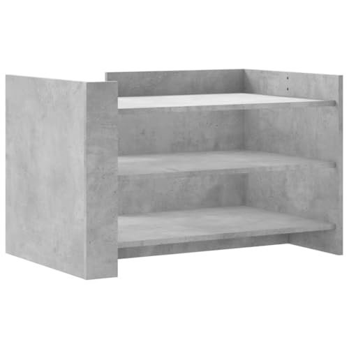 KTHLBRH Side Table Wohnzimmertisch Balkontisch Klein Couch Tisch Wohnzimmer - Couchtisch Betongrau 80x50x50 cm Holzwerkstoff für Schlafzimmer Küche Wohnzimmer Garten von KTHLBRH
