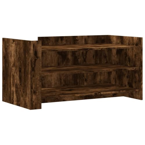 KTHLBRH Side Table Wohnzimmertisch Balkontisch Klein Couch Tisch Wohnzimmer - Couchtisch Räuchereiche 100x50x50 cm Holzwerkstoff für Schlafzimmer Küche Wohnzimmer Garten von KTHLBRH