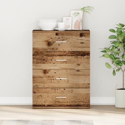 KTHLBRH Sideboard Altes Holz kleiderschrank gartenschrank for Innenraum Wohnzimmer 60 x 39 x 80 cm Holzwerkstoff KTHLBRH Sideboard Altes Holz kleiderschrank gartenschrank for Innenraum Wohnzimmer 60 x 39 x 80 cm Holzwerkstoff von KTHLBRH