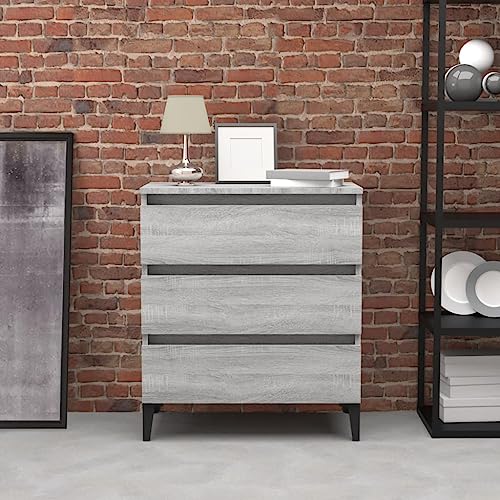 KTHLBRH Sideboard Grau Sonoma kleiderschrank sideboards for Wohnzimmer Innenraum 60x35x69 cm Holzwerkstoff KTHLBRH Sideboard Grau Sonoma kleiderschrank sideboards for Wohnzimmer Innenraum 60x35x69 cm Holzwerkstoff von KTHLBRH