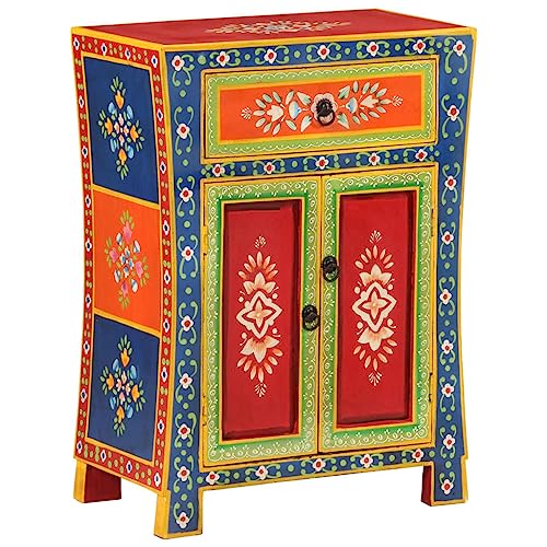 KTHLBRH Sideboard Handbemalt gartenschrank kleiderschrank for Wohnzimmer Schlafzimmer 54x30x74 cm Massivholz Mango KTHLBRH Sideboard Handbemalt gartenschrank kleiderschrank for Wohnzimmer Schlafzimmer 54x30x74 cm Massivholz Mango von KTHLBRH
