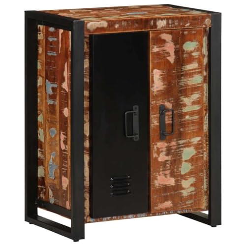 KTHLBRH Sideboard Mehrfarbig Schrank kleiderschrank for Schlafzimmer Büro 55x35x70 cm Altholz Massiv KTHLBRH Sideboard Mehrfarbig Schrank kleiderschrank for Schlafzimmer Büro 55x35x70 cm Altholz Massiv von KTHLBRH