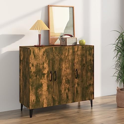 KTHLBRH Sideboard Räuchereiche kommoden gartenschrank for Wohnzimmer Innenraum 90x34x80 cm Holzwerkstoff KTHLBRH Sideboard Räuchereiche kommoden gartenschrank for Wohnzimmer Innenraum 90x34x80 cm Holzwerkstoff von KTHLBRH