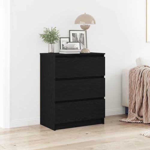 KTHLBRH Sideboard Schwarz Eichen-Optik kommoden sideboards for Innenraum Schlafzimmer 60x35x76 cm Holzwerkstoff KTHLBRH Sideboard Schwarz Eichen-Optik kommoden sideboards for Innenraum Schlafzimmer 60x35x76 cm Holzwerkstoff von KTHLBRH