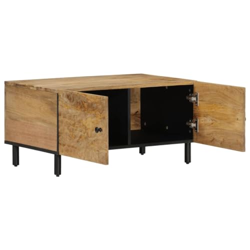KTHLBRH Sofatisch Beistelltisch Outdoor Beistelltisch Couch Kleines Regal - Couchtisch 80x50x40 cm Massivholz Mango für Garten Küche Balkon Schlafzimmer KTHLBRH Sofatisch Beistelltisch Outdoor Beistelltisch Couch Kleines Regal - Couchtisch 80x50x40 cm Massivholz Mango für Garten Küche Balkon Schlafzimmer von KTHLBRH