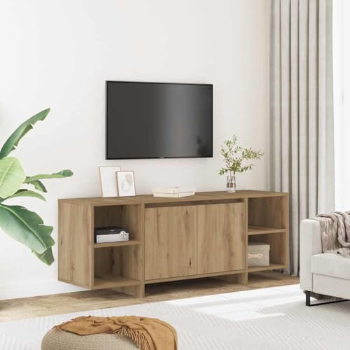 KTHLBRH TV-Schrank Artisan-Eiche Fernsehschrank TV Sideboard für Empfangsraum Büro 130x35x50 cm Holzwerkstoff KTHLBRH TV-Schrank Artisan-Eiche Fernsehschrank TV Sideboard für Empfangsraum Büro 130x35x50 cm Holzwerkstoff von KTHLBRH