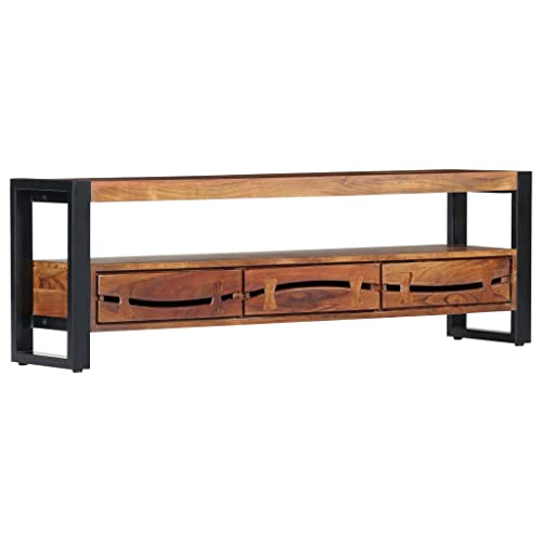 KTHLBRH TV-Schrank Fernsehtisch Couchtisch tv kommode tv Bank 140x30x45 cm Massivholz Akazie KTHLBRH TV-Schrank Fernsehtisch Couchtisch tv kommode tv Bank 140x30x45 cm Massivholz Akazie von KTHLBRH