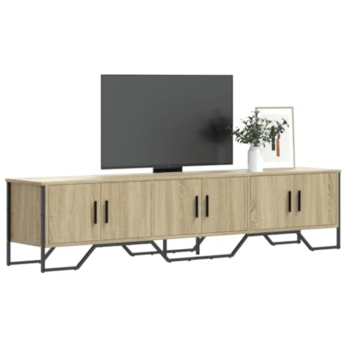 KTHLBRH TV-Schrank Sonoma-Eiche Medienschrank Wohnzimmerschrank für Wohnzimmer Büro 180x34x41 cm Holzwerkstoff KTHLBRH TV-Schrank Sonoma-Eiche Medienschrank Wohnzimmerschrank für Wohnzimmer Büro 180x34x41 cm Holzwerkstoff von KTHLBRH