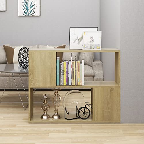 KTHLBRH TV-Schrank Sonoma-Eiche Vielseitiges Regal für Bücher Dekoratives Regal für Büro 80x24x63 cm Holzwerkstoff KTHLBRH TV-Schrank Sonoma-Eiche Vielseitiges Regal für Bücher Dekoratives Regal für Büro 80x24x63 cm Holzwerkstoff von KTHLBRH