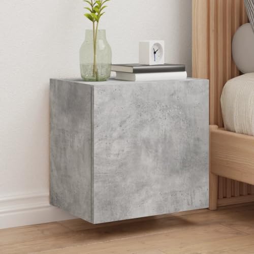 KTHLBRH TV-Wandschrank Betongrau tv kommode tv Cabinet Fernseher Tisch Fernsehtisch 40,5x30x40 cm Holzwerkstoff KTHLBRH TV-Wandschrank Betongrau tv kommode tv Cabinet Fernseher Tisch Fernsehtisch 40,5x30x40 cm Holzwerkstoff von KTHLBRH