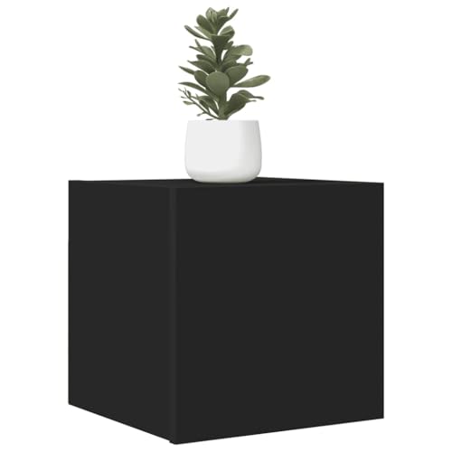 KTHLBRH TV-Wandschrank Schwarz kommode Fernseher kommode hängeschrank Fernsehschrank 30,5x30x30 cm KTHLBRH TV-Wandschrank Schwarz kommode Fernseher kommode hängeschrank Fernsehschrank 30,5x30x30 cm von KTHLBRH