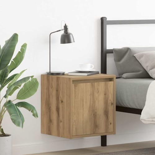 KTHLBRH Wand-Nachttisch Artisan-Eiche kommode mit schubladen nachtschrank for Schlafzimmer Wohnzimmer 38x34x40 cm KTHLBRH Wand-Nachttisch Artisan-Eiche kommode mit schubladen nachtschrank for Schlafzimmer Wohnzimmer 38x34x40 cm von KTHLBRH