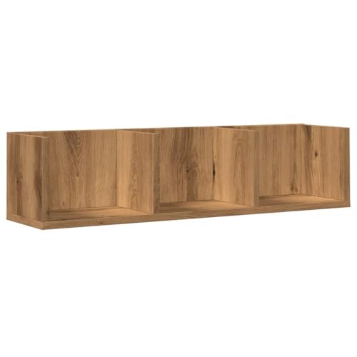 KTHLBRH Wandboard Wandregal Klein Küchenregal Wand Regale Wand - CD-Wandregal Artisan-Eiche 75x18x18 cm Holzwerkstoff für Schlafzimmer Büro Küchen Wohnzimmer KTHLBRH Wandboard Wandregal Klein Küchenregal Wand Regale Wand - CD-Wandregal Artisan-Eiche 75x18x18 cm Holzwerkstoff für Schlafzimmer Büro Küchen Wohnzimmer von KTHLBRH