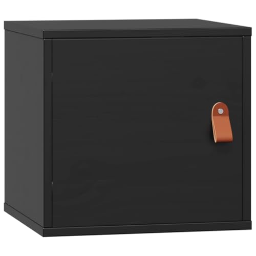 KTHLBRH Wandregal Schwebend Badregal Badezimmer Regal Regale Wand - Wandschrank Schwarz 31,5x30x30 cm Massivholz Kiefer für Balkon Küchen Wohnzimmer Büro KTHLBRH Wandregal Schwebend Badregal Badezimmer Regal Regale Wand - Wandschrank Schwarz 31,5x30x30 cm Massivholz Kiefer für Balkon Küchen Wohnzimmer Büro von KTHLBRH