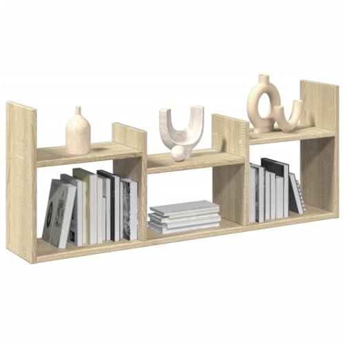 KTHLBRH Wandschrank Pflanzenregal Hängeregal für Büro Küche 100x18x40 cm Sonoma Eiche Holzwerkstoff KTHLBRH Wandschrank Pflanzenregal Hängeregal für Büro Küche 100x18x40 cm Sonoma Eiche Holzwerkstoff von KTHLBRH