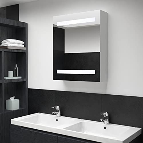KTHLBRH Waschbecken UVnterschrank Waschbeckenunterschrank LED-Spiegelschrank 50x13,5x60 cm von KTHLBRH